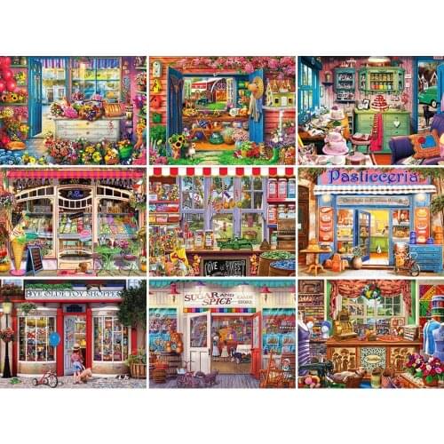 Full Drill Embroidery Sale 5D DIY Diamond Painting Store Landscape Cross Stitch Kit Mosaic Art Picture of Rhinestones Wall Decor