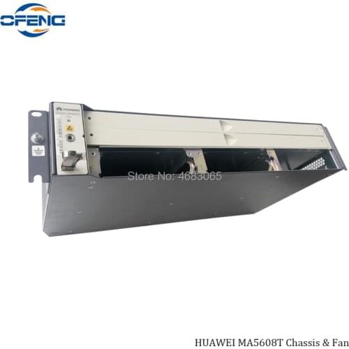 FREE SHIPPING Huawei OLT MA5608T Chassis and Fan, Hua Wei terminal de linha optica