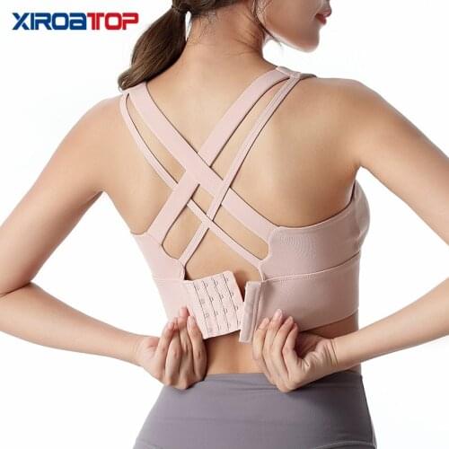 Seamless Sports Bra Women Push Up Yoga Bra Workout Female Sport Crop Top Fitness Brassiere Sport Femme Sujetador Deportivo Mujer