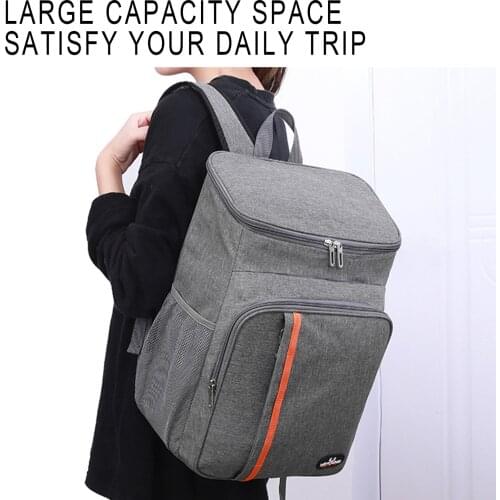 Insulation Refrigerated Backpack Leak-proof Suitable For Picnic Bags Camping Large-capacity Waterproof Insulated Travel Bag