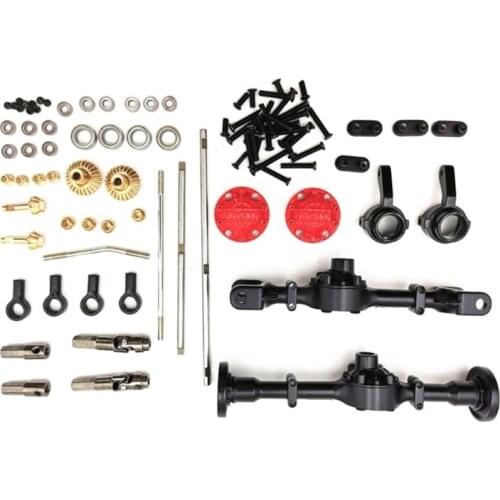 Metal RC Car DIY Upgrade Parts Kit for WPL B14 B24 C14 C24 1/16 RC Model Car B36E