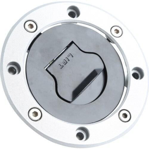 Motorcycle Metal Fuel Gas Tank Cap Cover Lock with Keys For SUZUKI GS500 RGV 250 all years