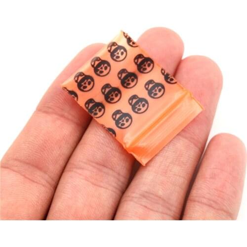 100Pcs Mini Zip Lock Bags Cheaper Small Plastic Zipper Bag Plastic Packaging Bags Ziplock Pill Packaging Pouches Ziplock Bag New