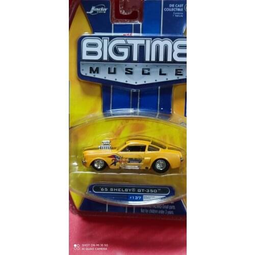 Ja da 1:64 65 SHELBY GT-350 Alloy model car Metal toys for childen kids diecast gift