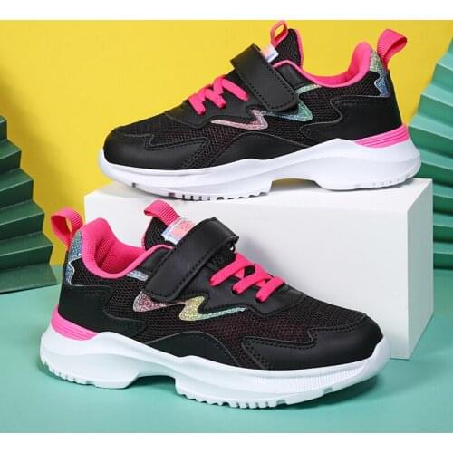 Cool Fashion Boys Sports Shoes Outdoor Sneakers Running High Quality Children Unisex Soft Bottom Anti-slip 2021 New