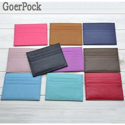 Fashion Travel Wallet PU Leather Credit Card Holder Short Purse Leather ID Card Holder Candy Color Bank Multi Slot Card Gifts