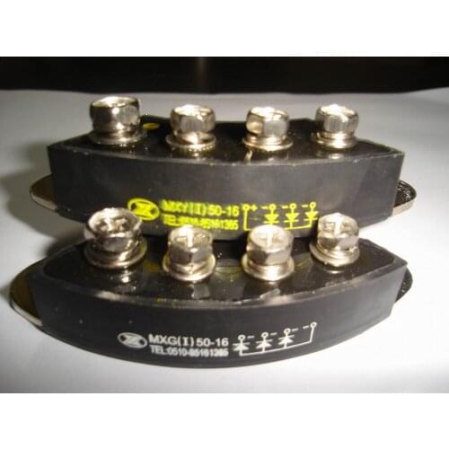 Rectifier controller module: MXY(I)50-16 MXG(I)50-16 / MXY(I)50-12 MXG(I)50-12 ( Four terminal / Installation pitch 70 mm )