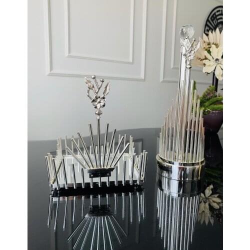 Decorative roll Paper Towel Holder And Napkin Holder Set