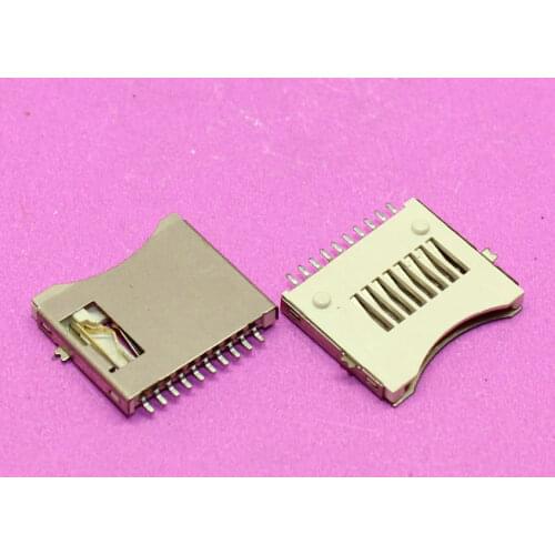 YuXi Brand New 10Pin T-Flash card reader holder socket tray slot connector replacement