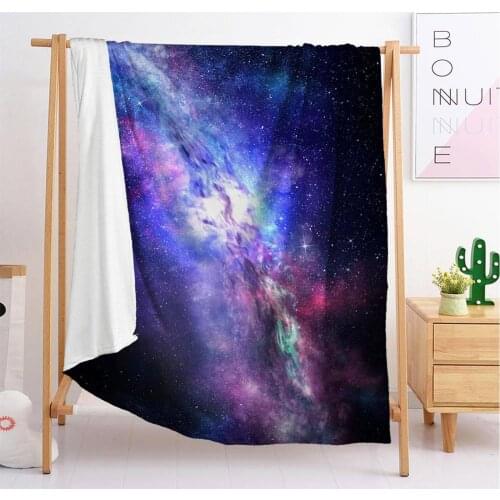 Starry sky pink luxury animal crossing fabric blanket for bed custom photo weighted tapestry throw h fuzzy blanket 2