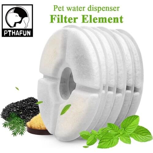 Replacement Filter Element for Pet Cat Water Dispenser Activated Carbon Filter Device Pet Drinking Fountains Replaced Filters