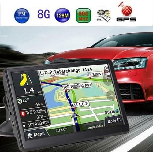 Vehemo Vehicle Navigation 7 Inches 8GB Electronics Car Navigator Map Multifunctional GPS Navigator Electronic Album Universal
