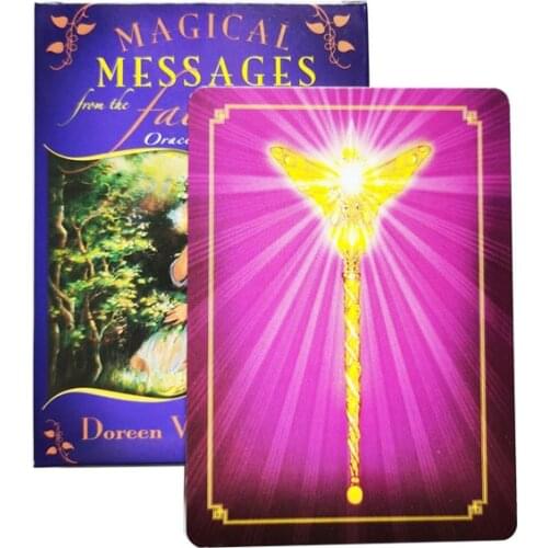 Magical Messages from Fairies angel oracle Cards Tarot Deck cards read the mythic fate divination for fortune games