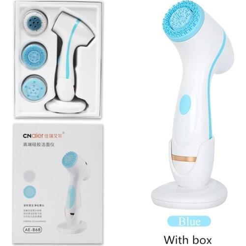 Rotating Brush Cleansing Brush Sonic Nu Face Set Galvanica Facial Spa System Deep Cleansing Skin Blackhead Facial Brush