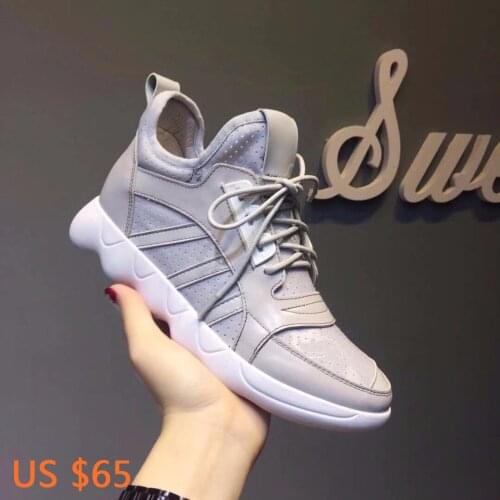 High Quality Sneakers Women Shoes Zapatos Mujer Shoe Woman Flat Platform Genuine Leather Womens Espadrilles Casual Designer shoe