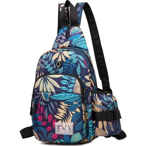 Womens Small Backpacks Three Ways To Use Oxford Cloth Chest Bags Multifunctional Leisure Shoulder Bags HZQ026