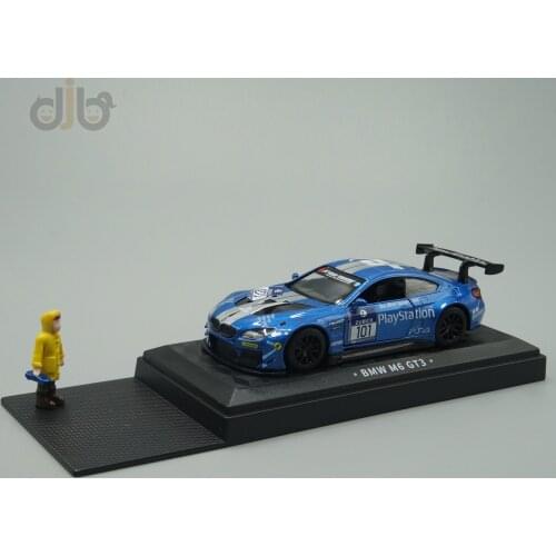 1:43 Diecast Supercar Model Toy M6 GT3 Pull Back Car With A Small Figure