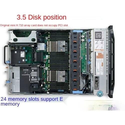 48 core Dell r720xd 2U 2011 silent storage traffic server 12 disks with r730xd
