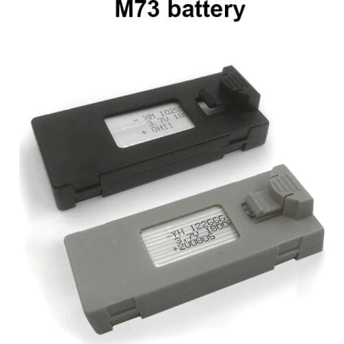 LAUMOX M73 Drone Battery Spare Battery Replaceable Lithium Battery 7.4V 1600 mAh LI PO Battery Wifi FPV 480P 4K HD Dual Camera
