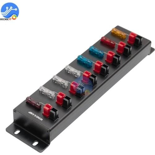 AP-8S Eight-way Power Distributor HF shortwave Radio Communication Power Supply Adapter