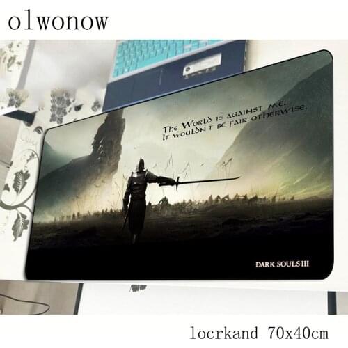 Dark Souls mousepad 700x400x3mm big gaming mouse pad gamer mat High quality game computer desk padmouse keyboard large play mats