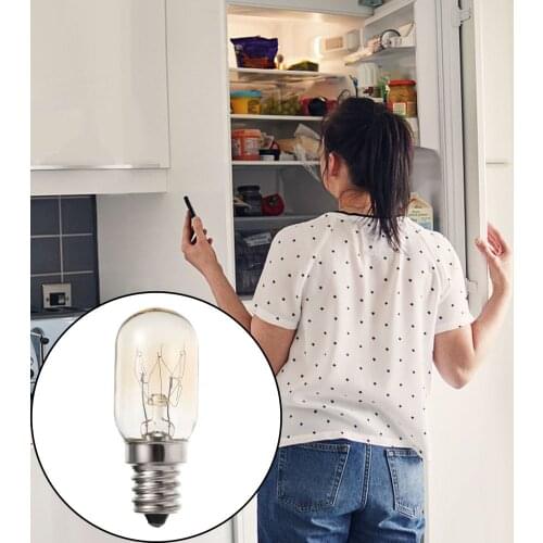 4 PC Refrigerator Light 10W Fridge Light Bulb E12S Sewing Machine Tungsten Bulb