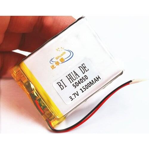 Li-Po Size 504050 3.7V 1500mah Lithium polymer Battery With Protection Board For MP5 GPS Tablet PC Digital Products