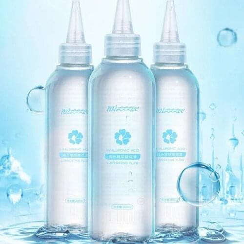 200ML Water Soluble Hyaluronic Acid Lubricant Husband Wife Sex Anus Vagina Flirting Sexy Gay Adult Sex Products Easy to Clean
