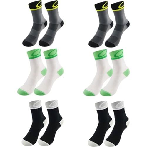 4 Pairs Volleyball Football Socks Rugby Basketball Socks Sweat Absorbent Non Slip Sports Socks