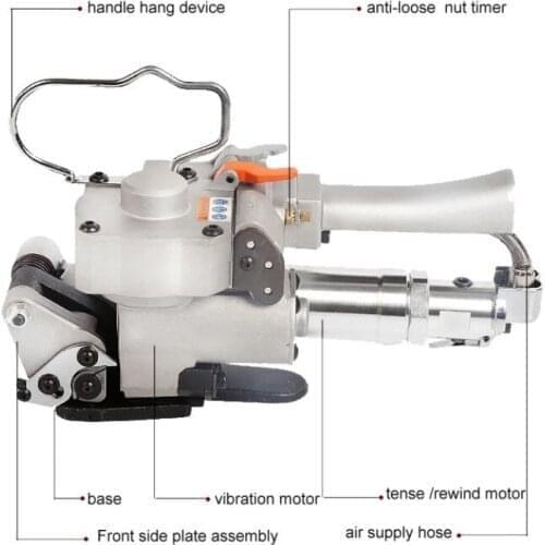 New pneumatic baler free buckle PET baler hot melt strapping machine pneumatic baler handheld pneumatic baler portable pneumat