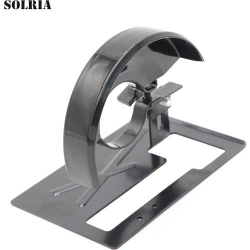 Adjustable Thickened Steel Angle Grinder Balance Bracket Holder Cutting Machine Base with Guard Shield Safety Protector Cover