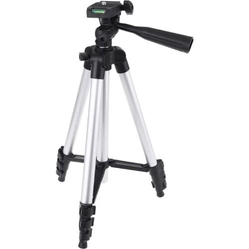 Tripod for Camera Smartphone Live Broadcast Aluminum Alloy Photo Holder Fishing Lamp Stand B95C