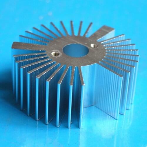 LED radiator diameter 53MM inner hole 12 height 22MMLED sunflower radiator
