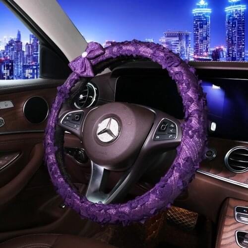 Automobile interior decoration products safety belt shoulder guard cover gear handle cover decorative female handbrake cover