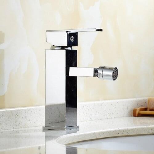 High quality brass material single lever chrome hot and cold bathroom bidet faucet faucet,tap mixer