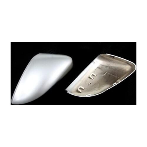 Car Chromium Styling R Line Style Silver Matt Chrome Side Mirror Cap Replacement For VW Volkswagen Polo 6R / 6C