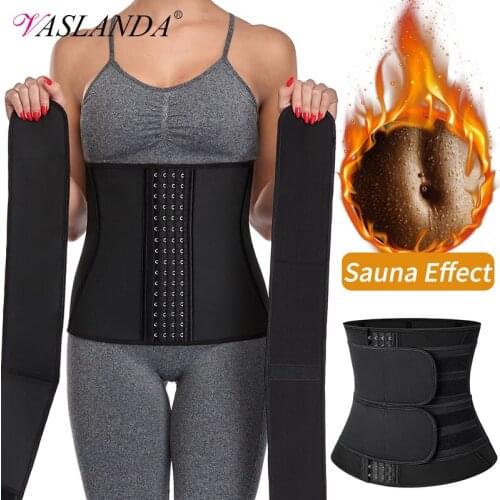 Waist Corset Trainer for Women Weight Loss Slimming Body Shaper Waist Trimmer Belt Workout Shapewear Sweat Girdle Modeling Strap