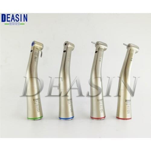 1 pcs Dental Fiber Optical LED /non fiber optic Contra Angle Low Speed Handpiece 1:1 1:5 20:1
