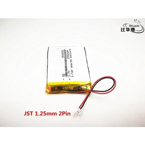 5pcs/lot Polymer lithium Lipo battery 3.7V 1500mah 504050 JST 1.25mm customized CE FCC ROHS MSDS quality certification