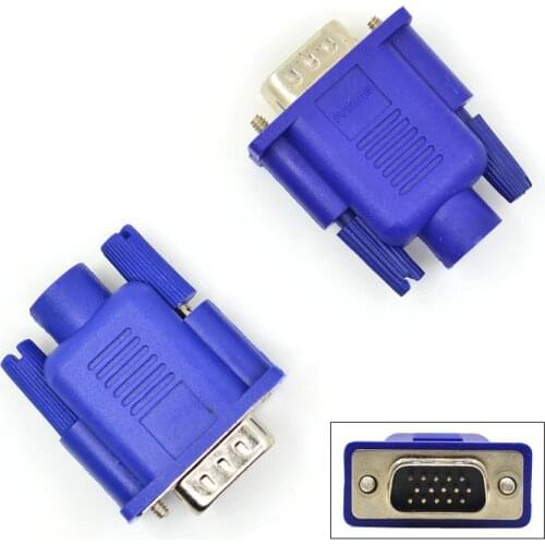 Virtual Display Adapter VGA RGB Monitor Dummy Plug Headless Ghost Display Emulator 1920x1080p@60Hz connector adopter