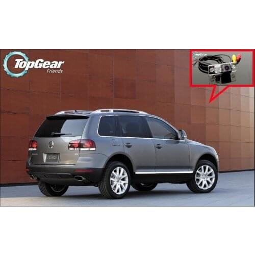 Car Camera For Volkswagen VW Touareg High Quality Rear View Back Up Camera For TOPGEAR Friends Use | CCD + RCA