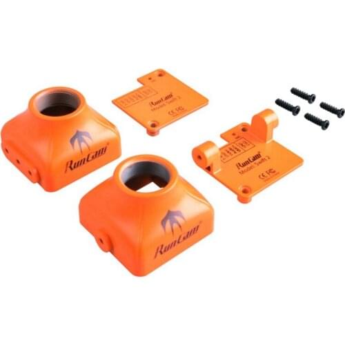 RunCam Swift 1 Case Cover Body Shell Bracket Set Orange Black for FPV Action Camera Cam Accessories