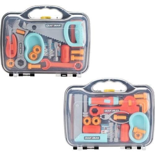 Children Simulation Repair Tool Set Plastic Pretend Play Screwdriver Disassembly Game Learning Educational Toys For Boys Girls