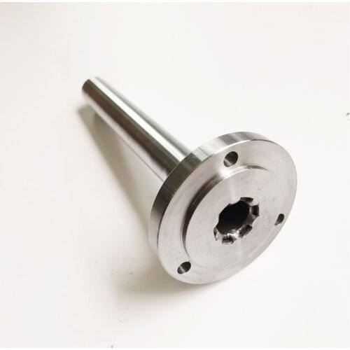 Spindle Shaft Diameter 25mm Length 203mm Chuck Flange Back Plate Base Adapter Fit K11-80 80mm