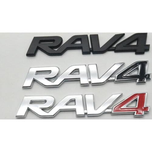 For Toyota RAV4 RAV-4 Emblem logo Rear Trunk Lid Letters Stickers 162*28mm