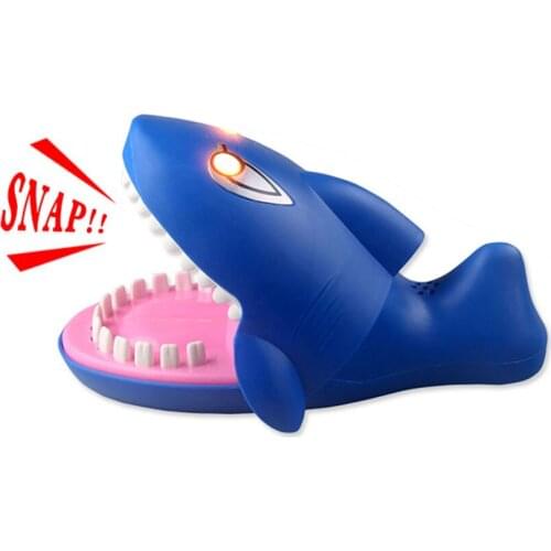 22CM Gags Practical Jokes toy Shark dentist parent-child Funny game Family interactive toy Birthday Gift For boys Kids Children