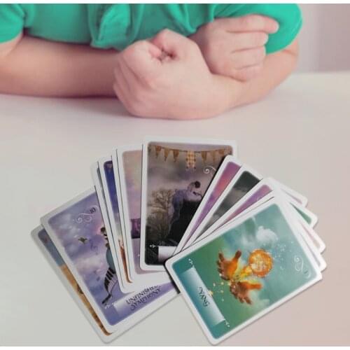 2021 New Wisdom of the Oracle Divination Card 52-Card Deck Tarots Family Party Board Game