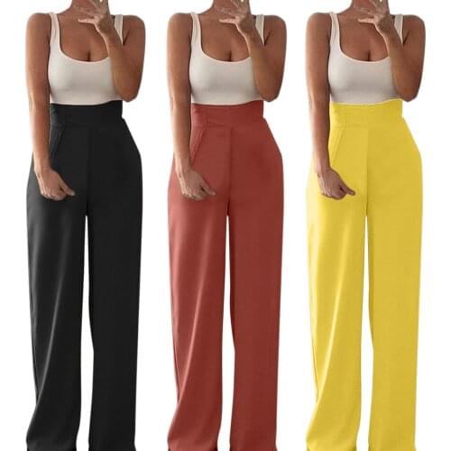 Elegant Sexy Jumpsuits Women Sleeveless Vest Loose Trousers Wide Leg Pants Rompers Holiday Leotard Overall Party Female Clothing