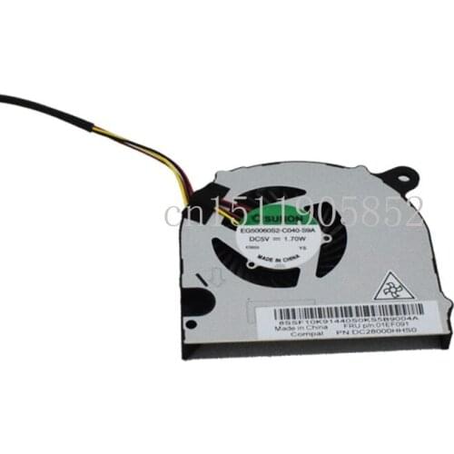 Free shipping Original NEW CPU Cooling fan for NS55B03 15J07 01EF091 DC28000HHD0 5v 0.45A notebook fan