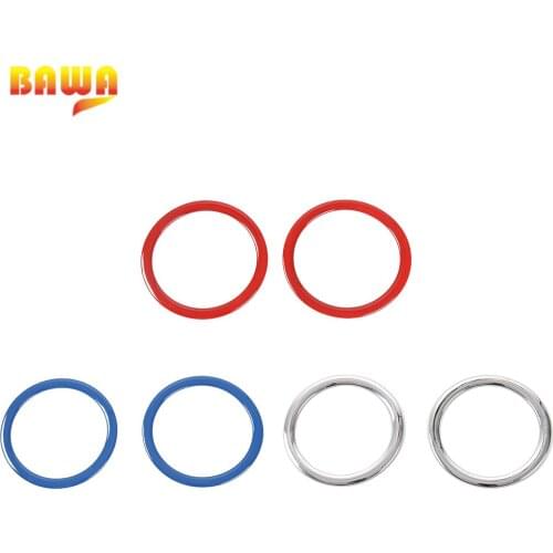 BAWA Reading Light Lamp Decorative Cover Stickers for Jeep Wrangler TJ 1997-2006 Car Interior Mouldings Accessories